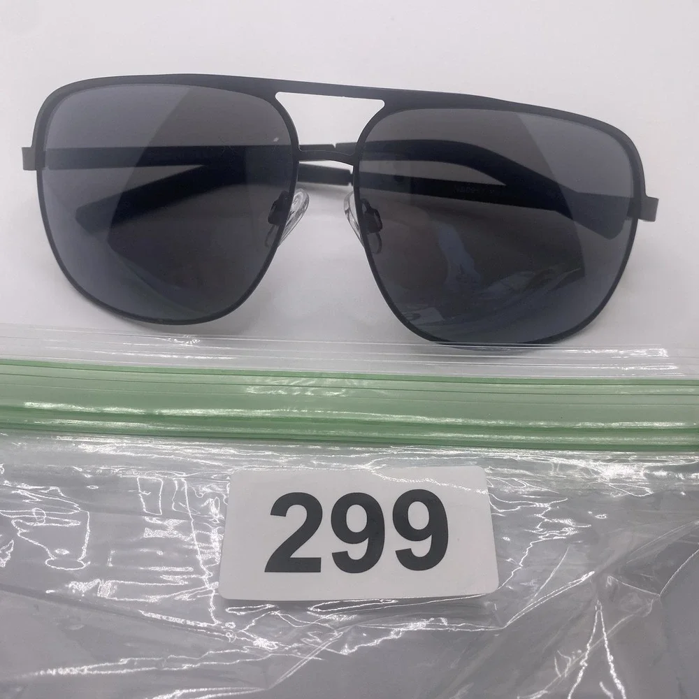 Foster Grant Sunglasses NS0917 PV3490 Aviator Black 299